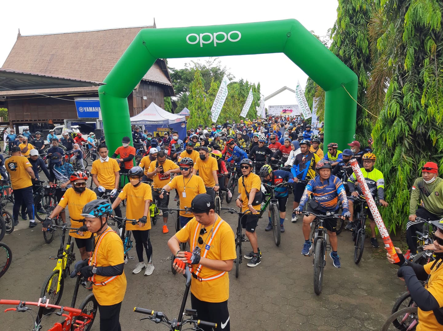 Marsel Fun Bike for Health di Mamuju Banjir Hadiah Hingga Rp500 Juta